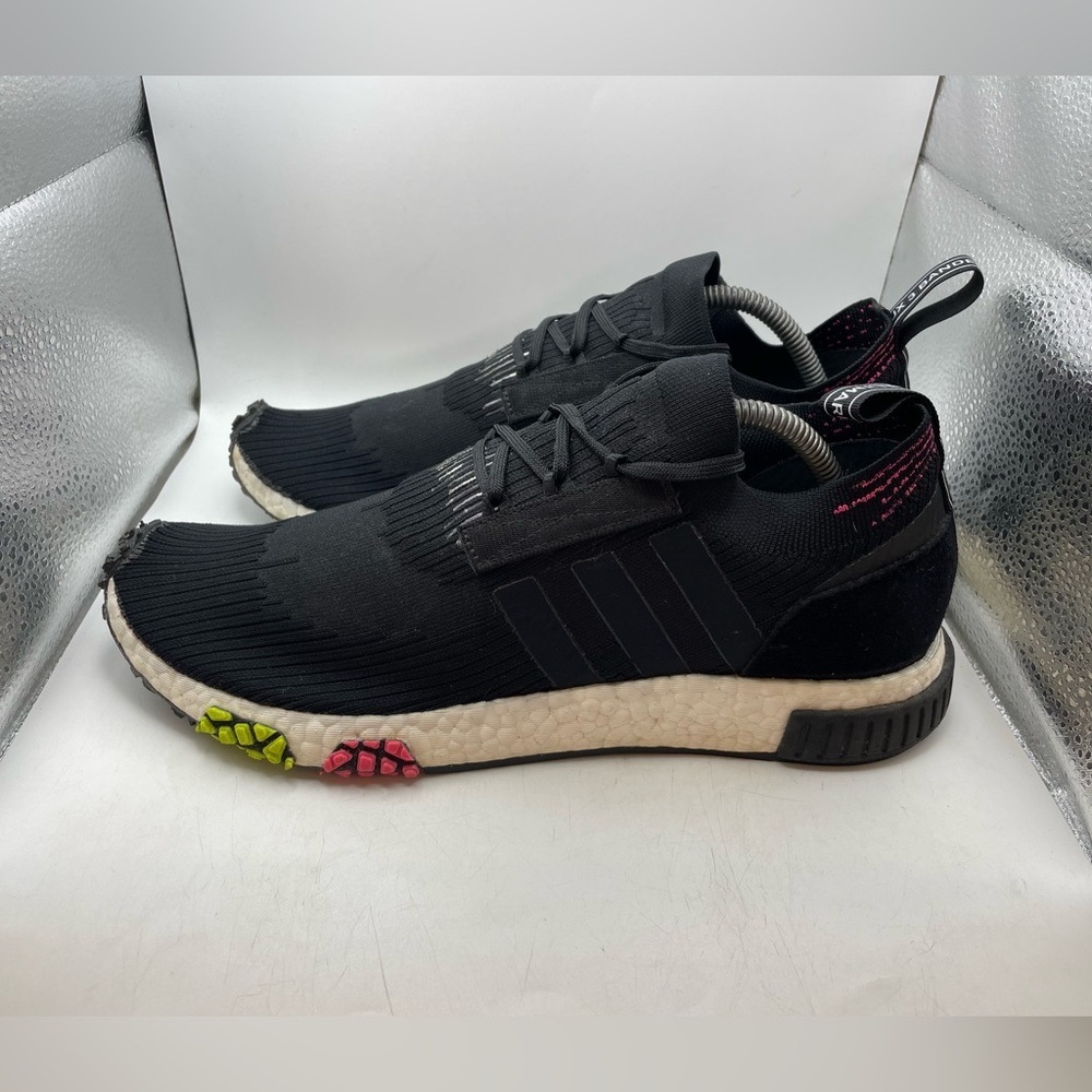 Adidas NMD Racer prime knit Men's Black Running Shoes size 11